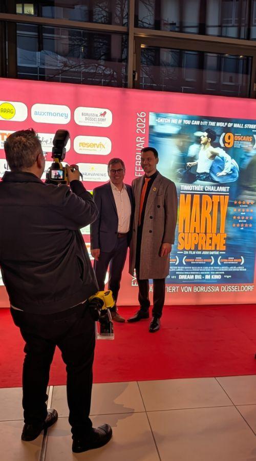 marty supreme borussia düsseldorf event